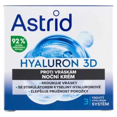 Astrid Hyaluron 3D noční krém 50 ml