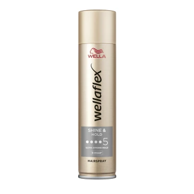 Wella Wellaflex Shiny Hold lak na vlasy 250 ml