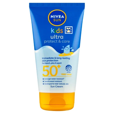Nivea Sun Ultra Protect & Care Dětské mléko na opalování OF 50+ 150ml