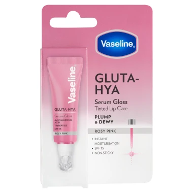 Vaseline Gluta-Hya Lip Serum Rosy Pink 10 ml