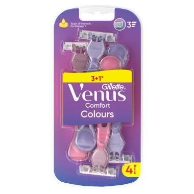 Gillette Venus Comfort Colours holítka 4 ks