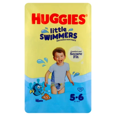 Huggies Little Swimmers Natahovací plenky na plavání 5-6 12-18 kg 11 ks