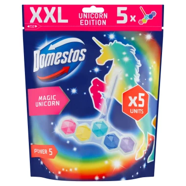 Domestos Power 5 Unicorn WC blok 5 x 50 g