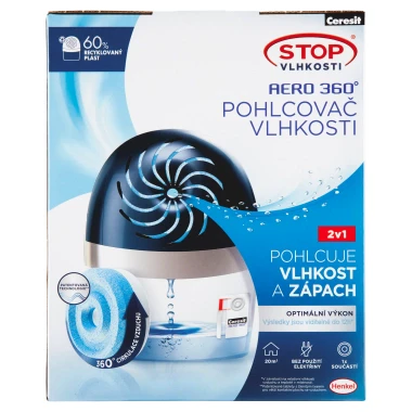 Ceresit Stop Vlhkosti Aero 360° pohlcovač vlhkosti 450 g