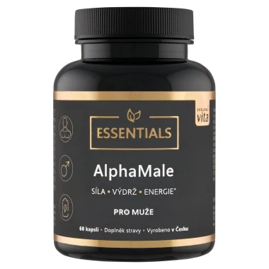 Maxi Vita Essentials AlphaMale pro muže doplněk stravy 60 kapslí 