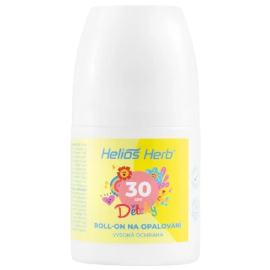 Helios Herb dětský roll-on na opalování SPF 30 50 ml