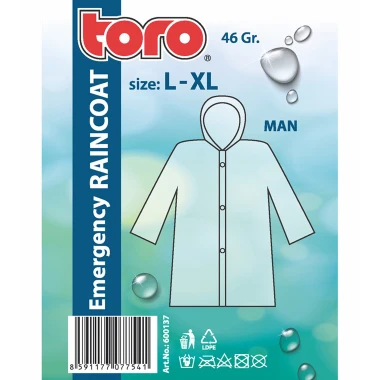 Pláštěnka pro muže, vel: l - xl