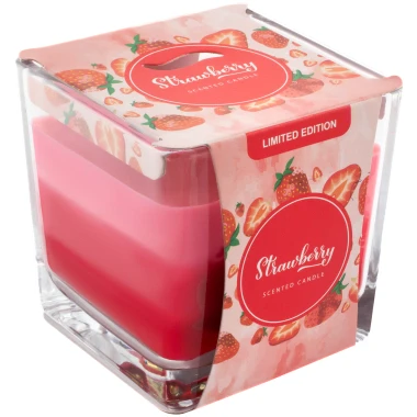 Q-Home Svíčka Strawberry 198 g  