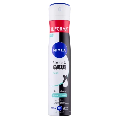 Nivea Black & White Invisible Fresh Sprej antiperspirant 200 ml
