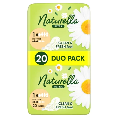 Naturella DuoNormal Hygienické vložky s křidélky 20 ks
