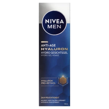 Nivea Men Anti-Age Hyaluron Osvěžující pleťový gel 50 ml