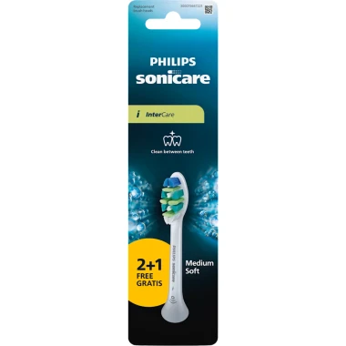 Philips Sonicare náhradní hlavice InterCare Medium Soft 3 ks