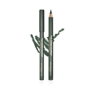 Dermacol True colour Dřevěná tužka na oči - Army Green 1,14 g