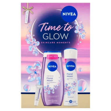Nivea Time To Glow dárková sada