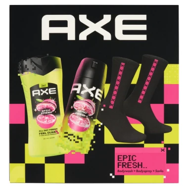 Axe Epic Fresh dárková kazeta s ponožkami