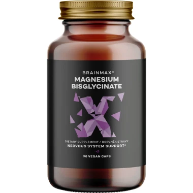 BrainMax Magnesium Bisglycinate 90 kapslí