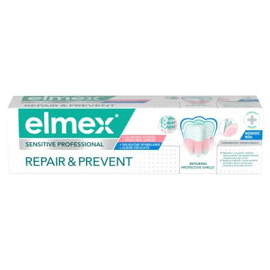 elmex® Zubní pasta Sensitive Professional Repair & Prevent + Gentle Whitening 75 ml