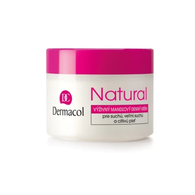 Dermacol Natural mandlový krém denní kelímek