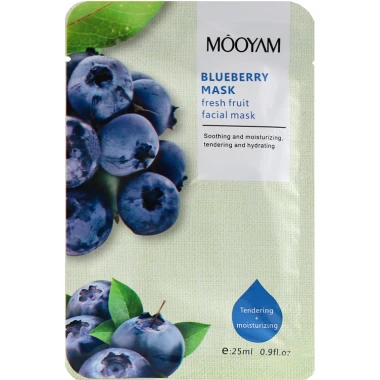 Mooyam pleťová maska Blueberry 25 ml