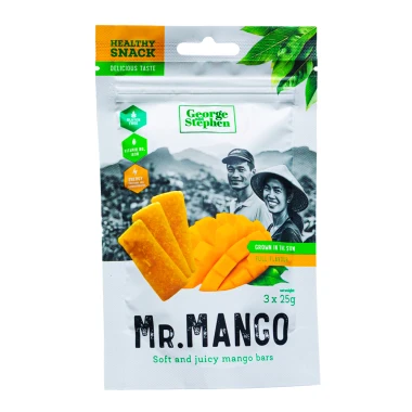 Mr.Mango Ovocné tyčinky 3 x 25 g