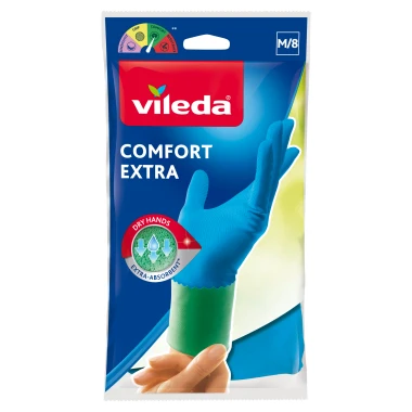 Vileda Comfort Extra rukavice M/8 1 pár