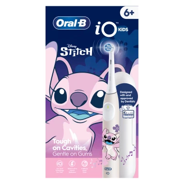 Oral-B iO Kids Disney Angel – Lilo & Stitch – elektrický zubní kartáček pro děti od 6 let
