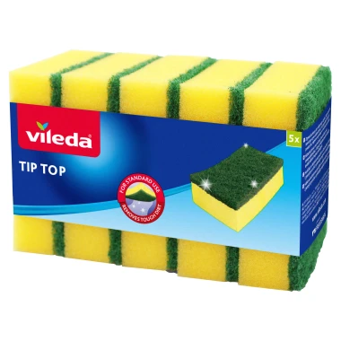 Vileda Tip Top Style Houbičky na nádobí 5 ks