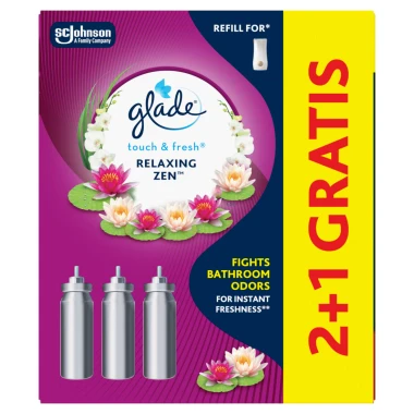 Glade by Brise One Touch Japonská zahrada náplň 3 x 10 ml