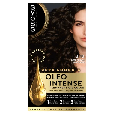 Syoss Oleo Intense Barva na vlasy tmavě hnědá 3_10