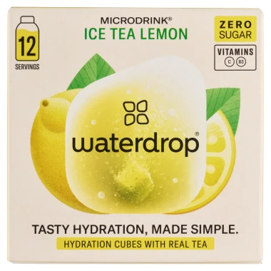 Waterdrop Microdrink zelený čaj, citron příchuť 25,2g