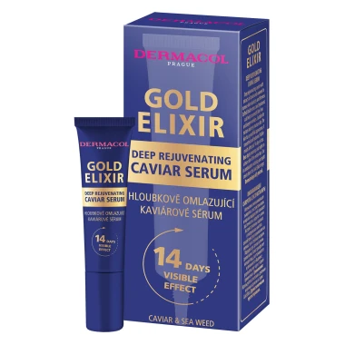 Dermacol Gold elixír omlazující kaviárové sérum