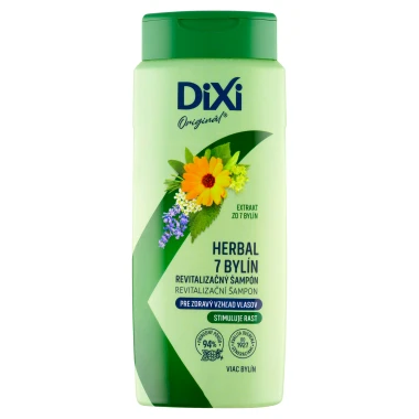 Dixi Herbal šampon sedm bylin revitalizační 400 ml