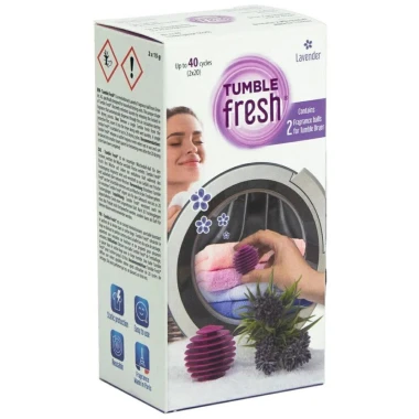 Tumble Fresh® vonné míčky do sušičky levandule 2 ks