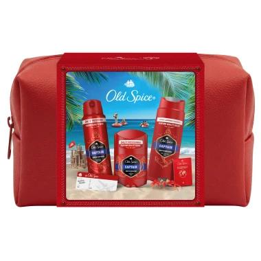 Old Spice Captain dárková sada v kosmetické taštičce