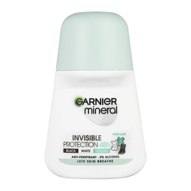 Garnier Mineral Invisible Anti-marks/stains/fading antiperspirant roll-on 50 ml