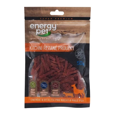 Energy Pet Kachní řezané proužky 50 g