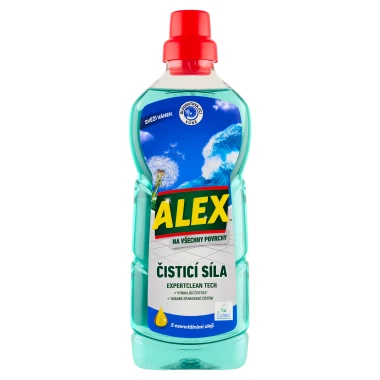 ALEX na všechny povrchy čisticí síla svěží vánek 1 l