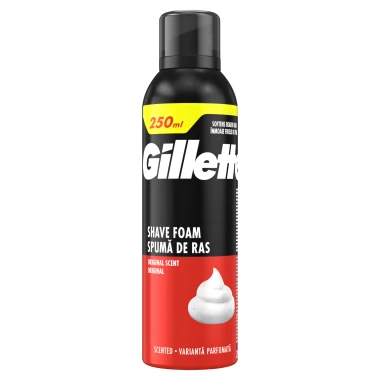 Gillette Classic Pěna na holení s původní vůní 250 ml