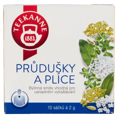 Teekanne Průdušky a plíce bylinná směs 10 x 2,0g (20g)
