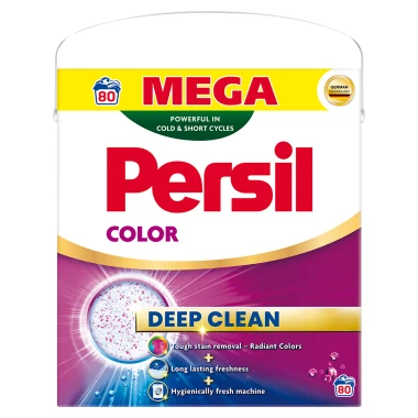 Persil Deep Clean Color Prací prášek na barevné prádlo 80 PD