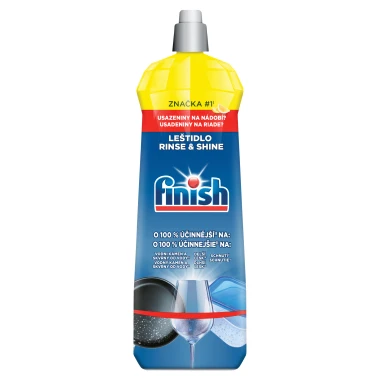 Finish leštidlo Rinse & Shine - Lemon 800 ml