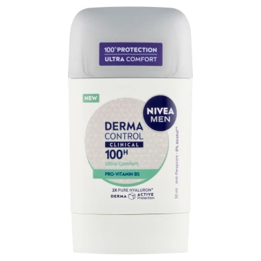 Nivea Men Derma Control Clinical tuhý antiperspirant 50 ml