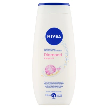 Nivea Diamond & Argan Oil pečující sprchový gel 250 ml