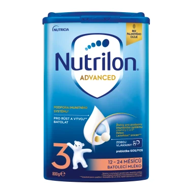 NUTRILON Advanced 3 batolecí mléko 800g