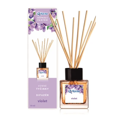 Q-Home Difuzér Violet 50 ml