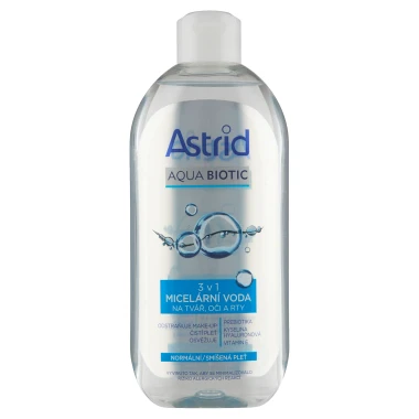 Astrid Aqua Biotic micelární voda 3v1 400ml