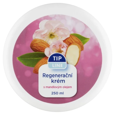Tip Line Regenerační krém s mandlovým olejem 250 ml