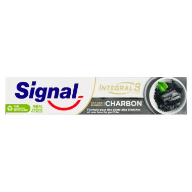 Signal Nature Elements Integral 8 Charcoal Zubní pasta 75 ml