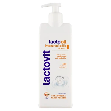Lactovit Lactooil intenzivní péče tělové mléko 400 ml