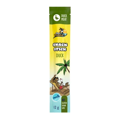 Pet Paradise Snack Stick kachní 12 g
